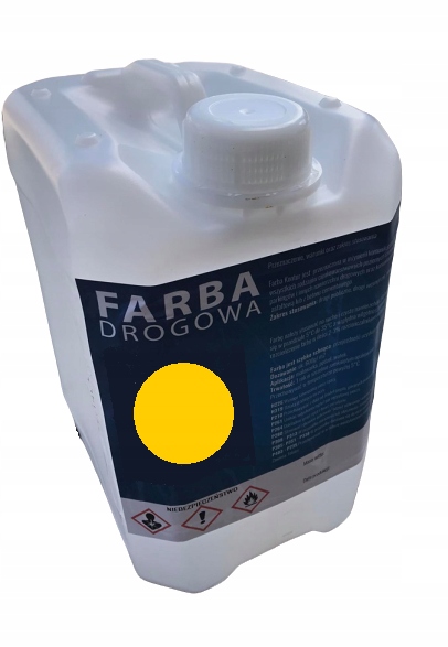 Žltá cestná farba tiež skladom 15 kg